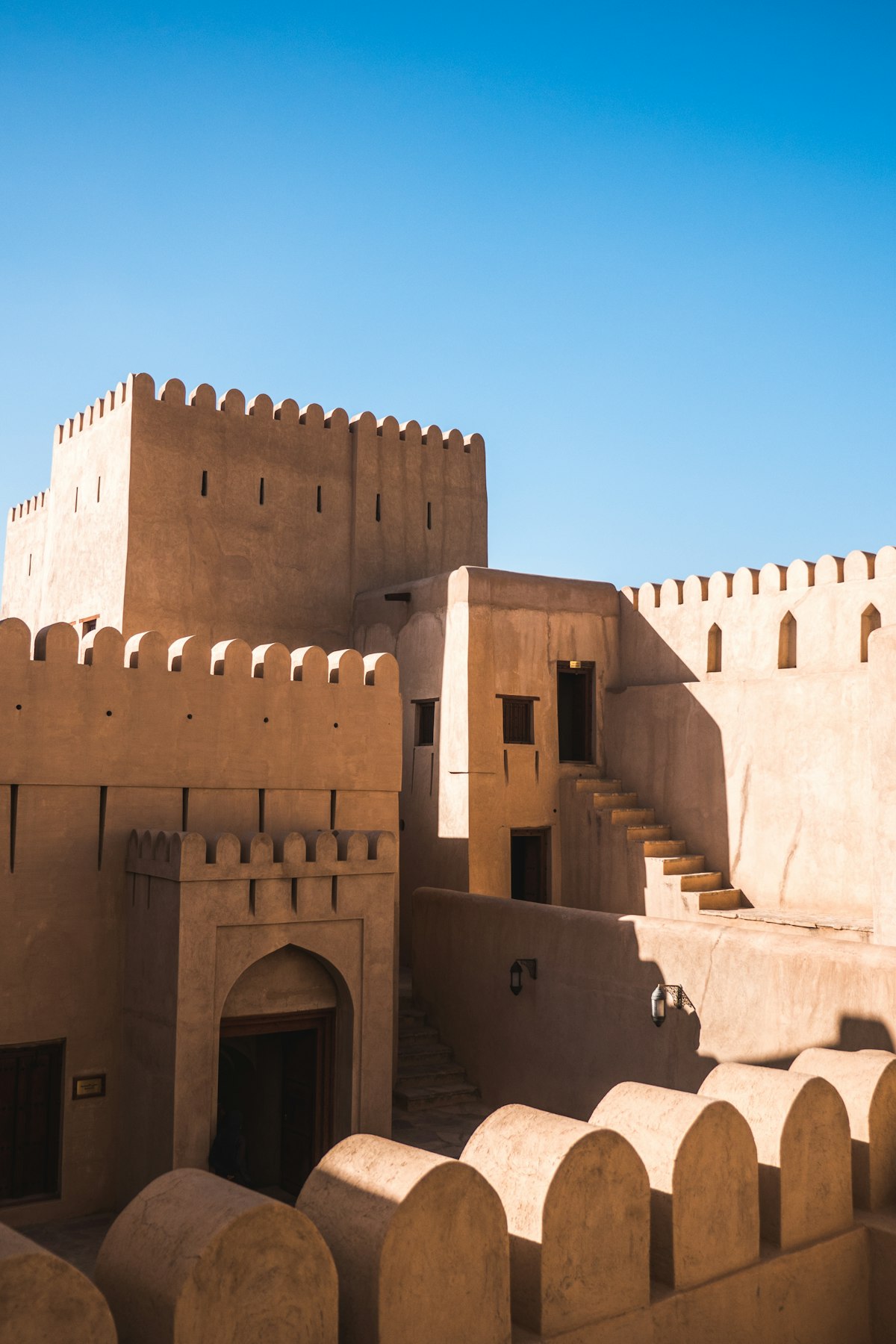 Traditional Omani fort architecture